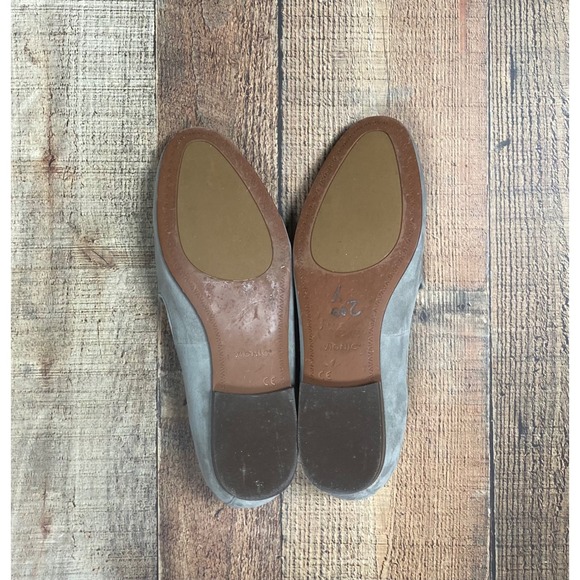 Vionic Willa Taupe Suede Slip On Loafers Womens 10 Wide Almond Toe Flat Shoes - Picture 6 of 7